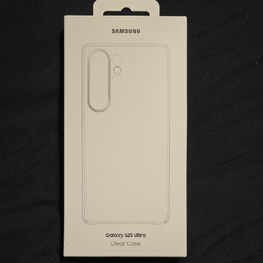 Samsung Galaxy S25 Ultra Clear Plastic Case